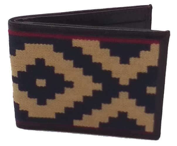 Cartera Guarda Pampa azul.